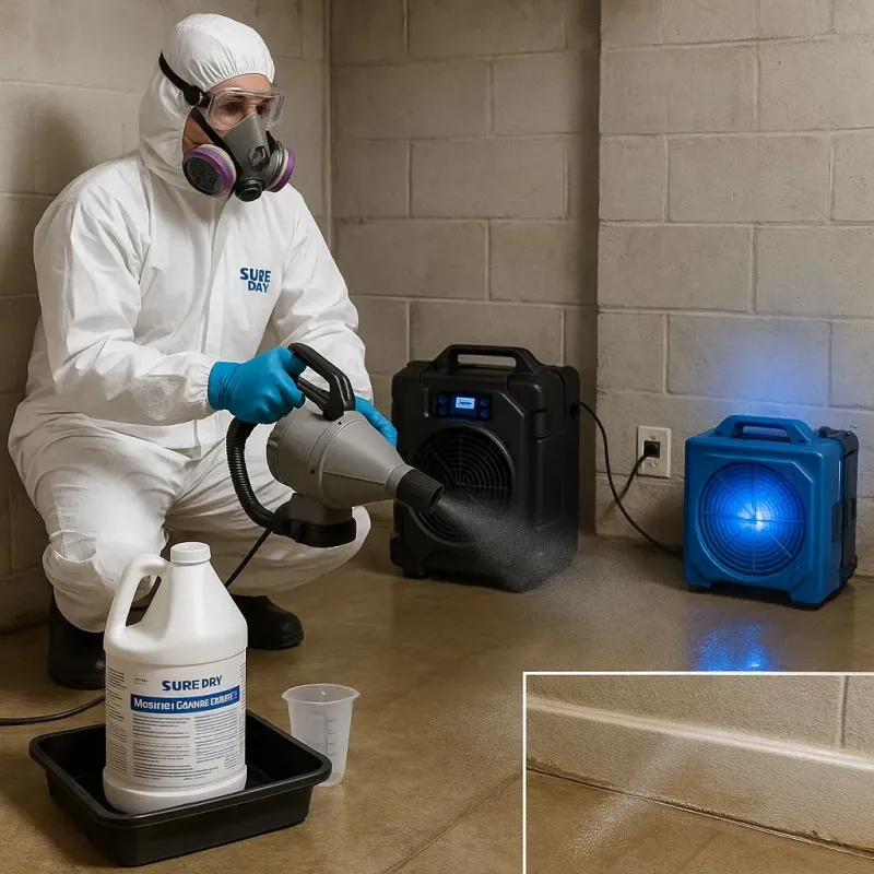Sanitization and Odor Removal process in Chadwicks, NY