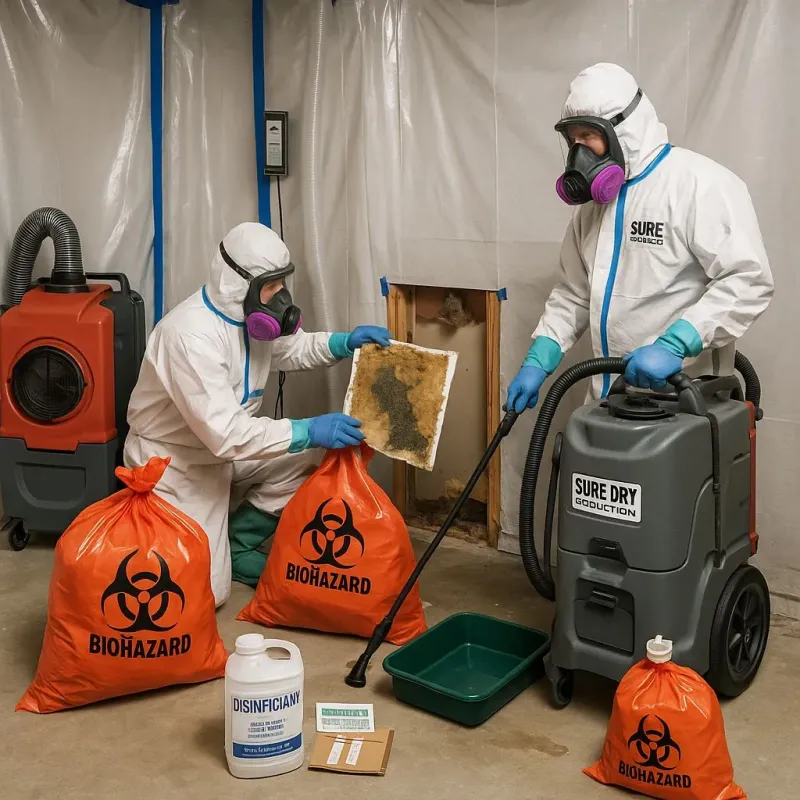 Contaminated Water Handling Protocols process in Chadwicks, NY